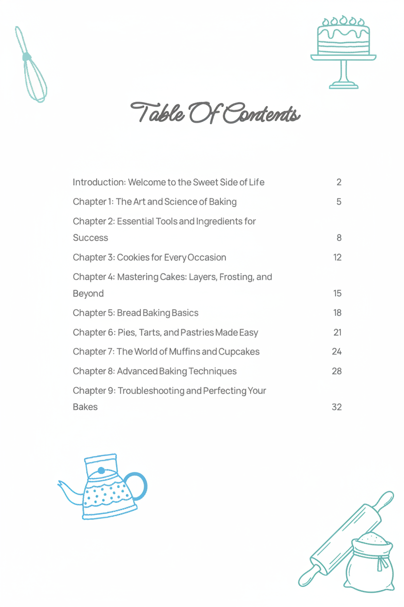Table of Contents - The Baking Bible